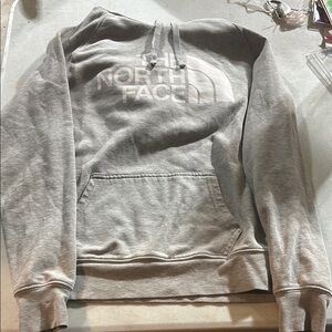 The North Face Light Gray Sweatshirt